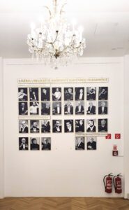 Inštalácia galéria osobností Slovenská filhormónia