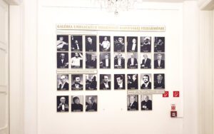 Inštalácia galéria osobností Slovenská filhormónia