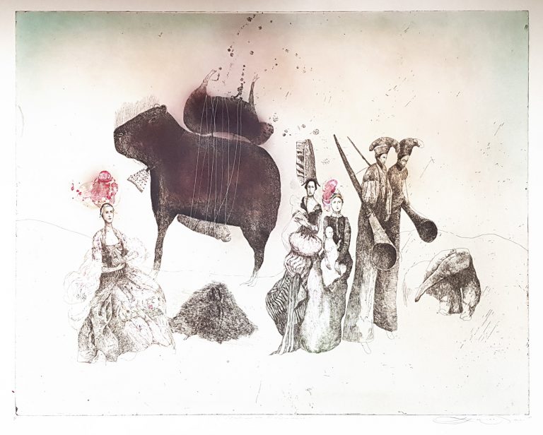 Madame De Pompadour, Katarína Vavrová, Galéria Ave, Rámovanie