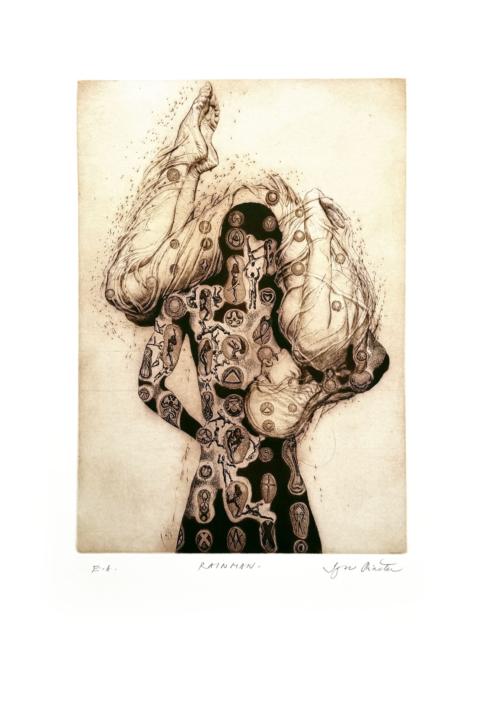 Rainman, Igor Piačka, rámovanie obrazov, umenie